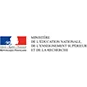 Logo MENESR Ministère de l'éducation nationale, de l'enseignement supérieur et de la recherche