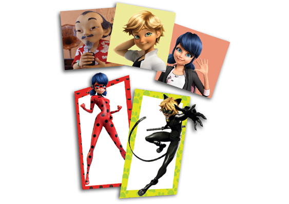 Autocollants personnages Miraculous