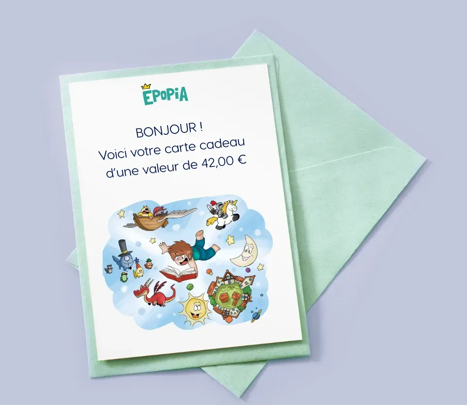 Carte cadeau Epopia
