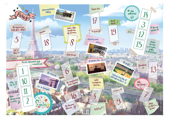 Carte Paris Miraculous