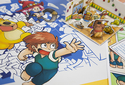 Aventure par courrier sur le voyage
