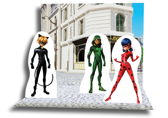 Décor à monter soi même Miraculous