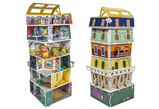 Immeuble magique à construire