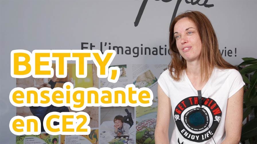 Vidéo Youtube d'Epopia avec un témoignage de l'enseignante Betty