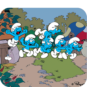 Personnages les schtroumpfs