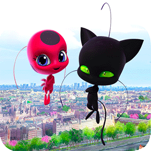 Personnage Miraculous Tikki et Plagg