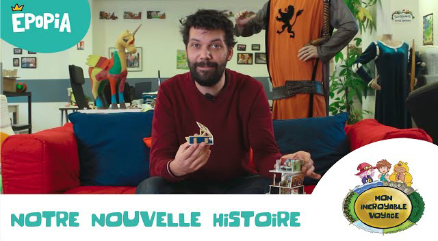 Vidéo Youtube sur l'histoire co-construite Mon Incroyable Voyage