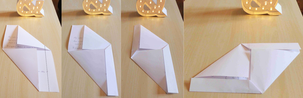 Tutoriel Enveloppe Origami ] Vous avez du papier ? A partir d un